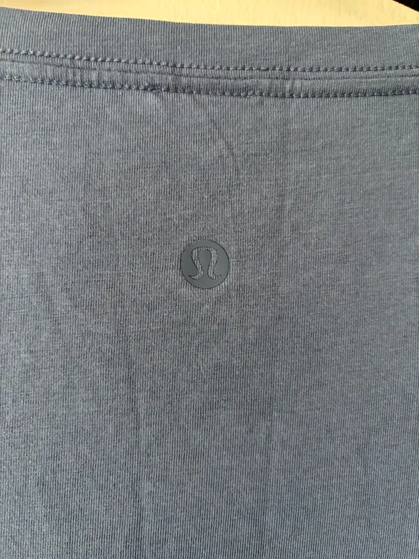 Lululemon Love Tank Blue Twill Pima Cotton 14 - Image 5