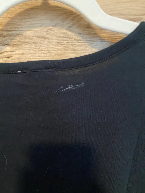 Black T-shirt Dress - Image 4