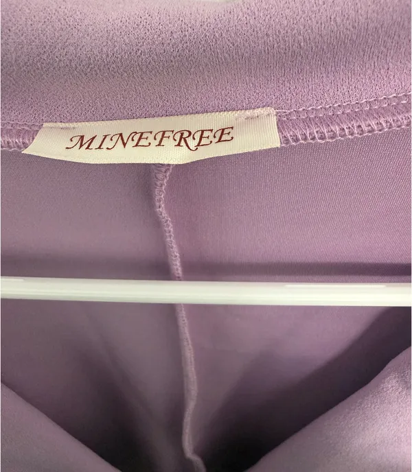 Mine Free People Lavender Blazer Open Front 1X - Image 3
