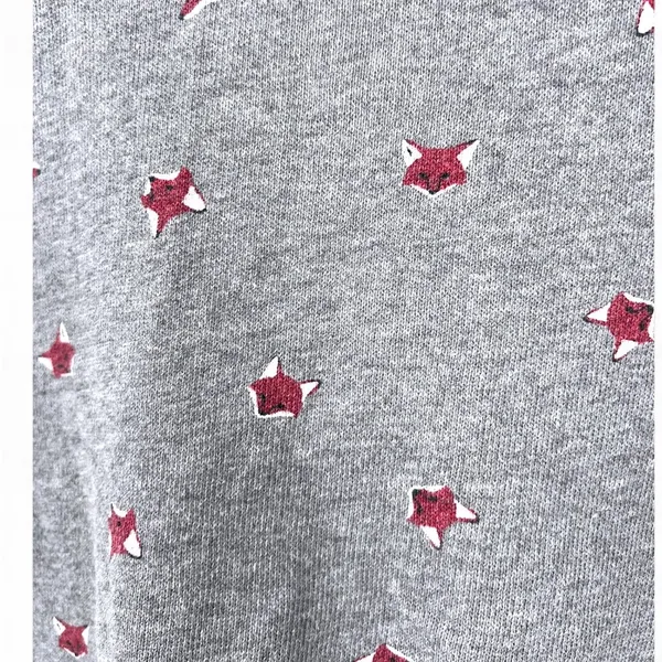 Torrid | 14/16 | Sweatshirt Fox Novelty Print Sweater Top Womens Grey - Image 2