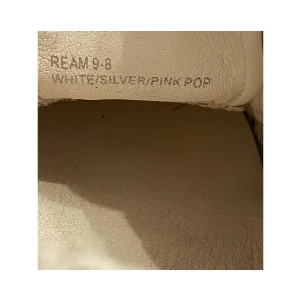 Vintage Havana Ream Sneakers White Glitter Pink Star Platform‎ Distressed 8.5 9 - Image 7