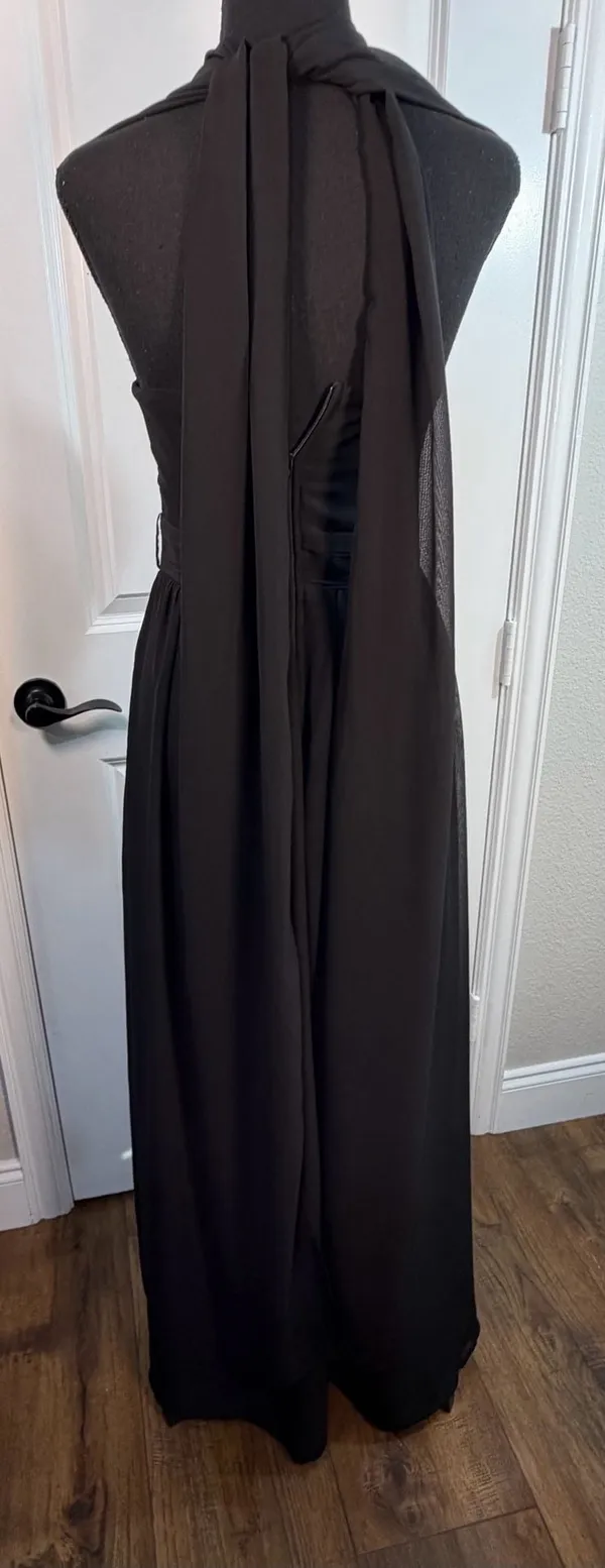 Birdy Grey Grace Convertible Bridesmaid Dress in Black - Image 11