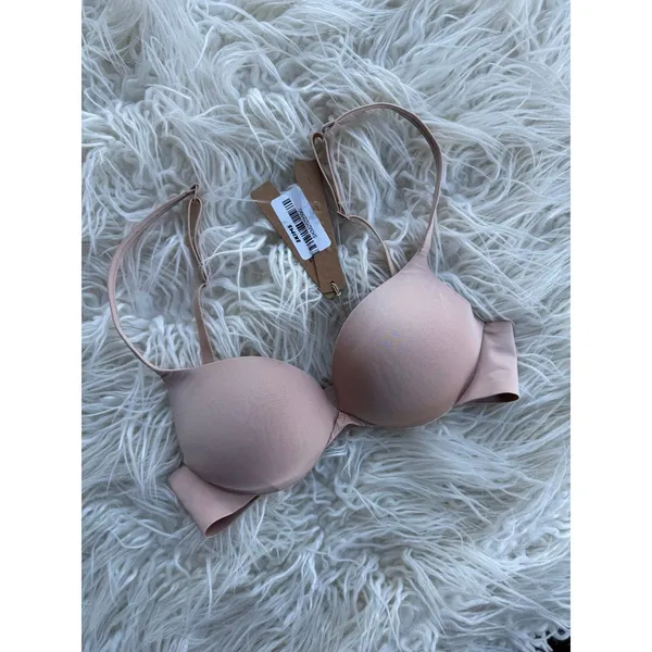 Skims Ultimate Push up Plunge Bra Mica Size 30B - Image 3