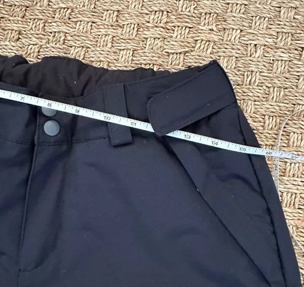 Women’s black Spyder ski pants medium - Image 4
