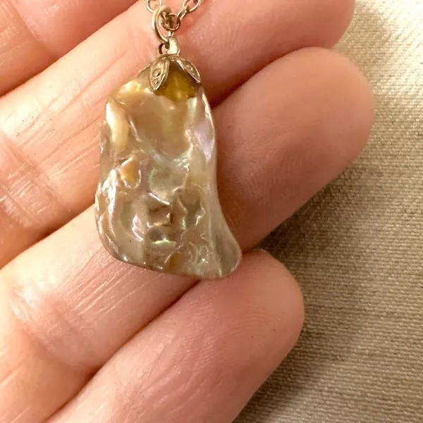 Abalone pendant necklace - Image 3