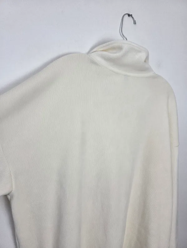Mondetta Corduroy Fleece Pullover Cream Cozy Ultra Soft Loungewear Oversized XXL - Image 8