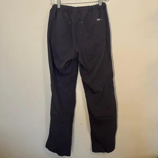 FIGS Gray Straight Leg Scrubs Pants - Image 2