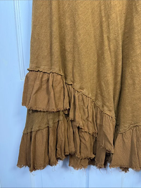 Free People We the Free Shimmy‎ Flowy Sasha Swing Oversize Tank Top W2516 Sz M - Image 6
