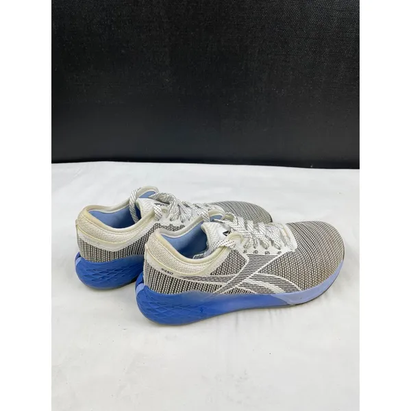 Reebok Women's Nana Cross Fit Grey/blue/white Shoes/Sneakers Size 8.5 SKU 4372 - Image 5