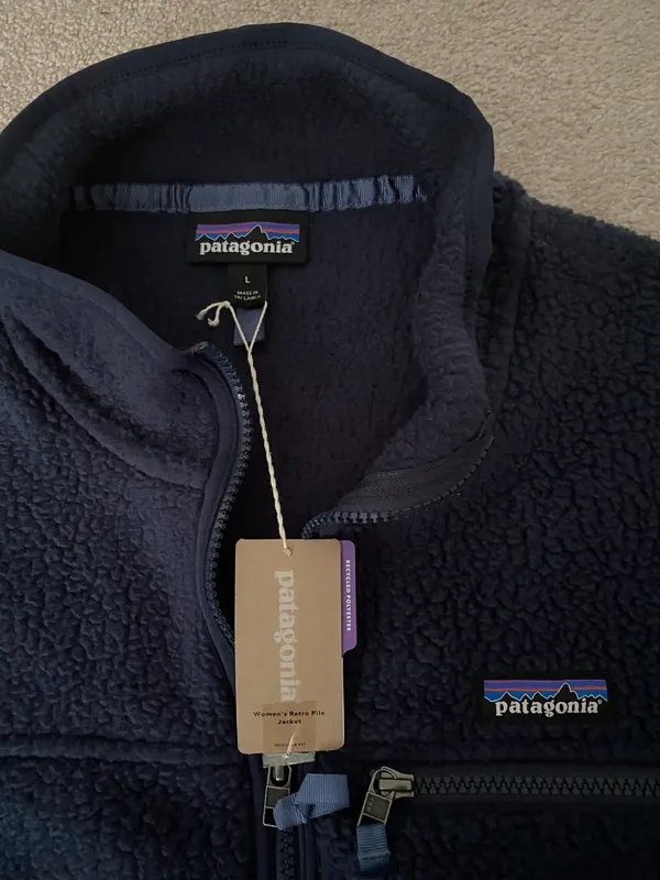 Patagonia Retro Pile Fleece Women’s Jacket Large - Image 3