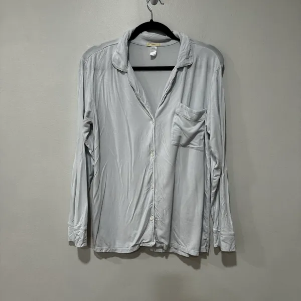 Eberjey soft pajama shirt  Size small  - Image 2