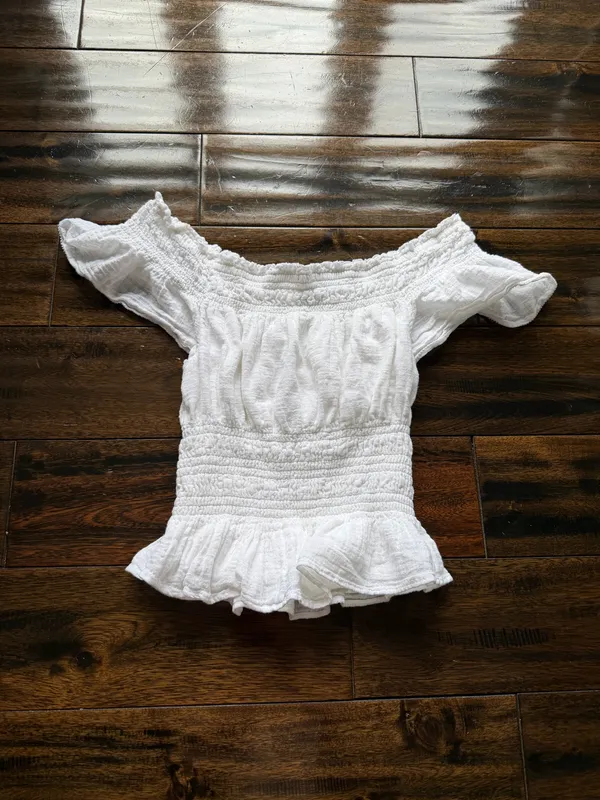 Abercrombie Flutter Sleeve Top - Image 3