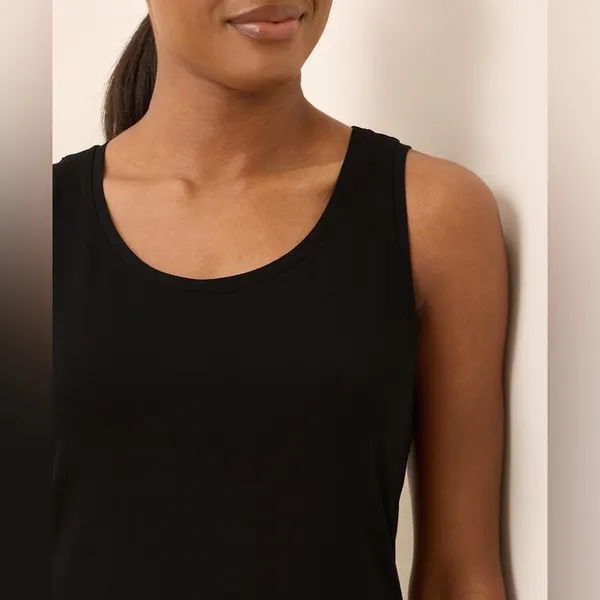 NWOT Pact Organic Luxe Stretch Jersey Tank - Image 4