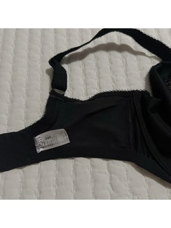 Elomi 34L Morgan Stretch Banded Underwire Bra Style EL4111 Black Full Figure - Image 13