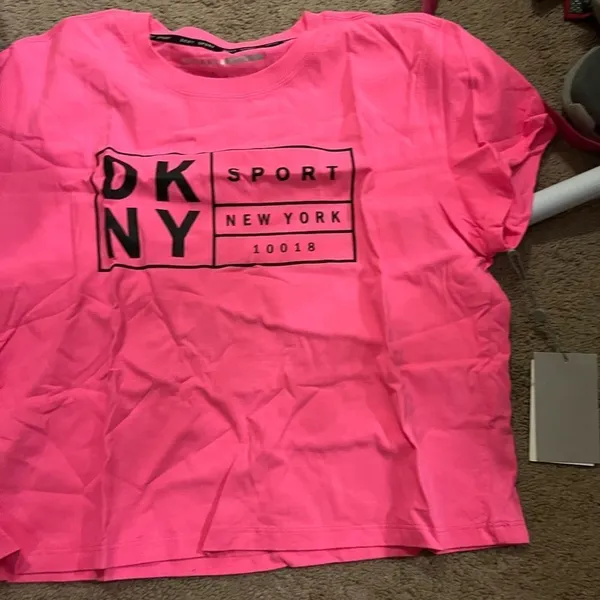 NWT Dkny sport pink top small‎ - Image 5