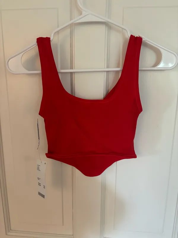 Urban Outfitters Red Corset Top - Image 2