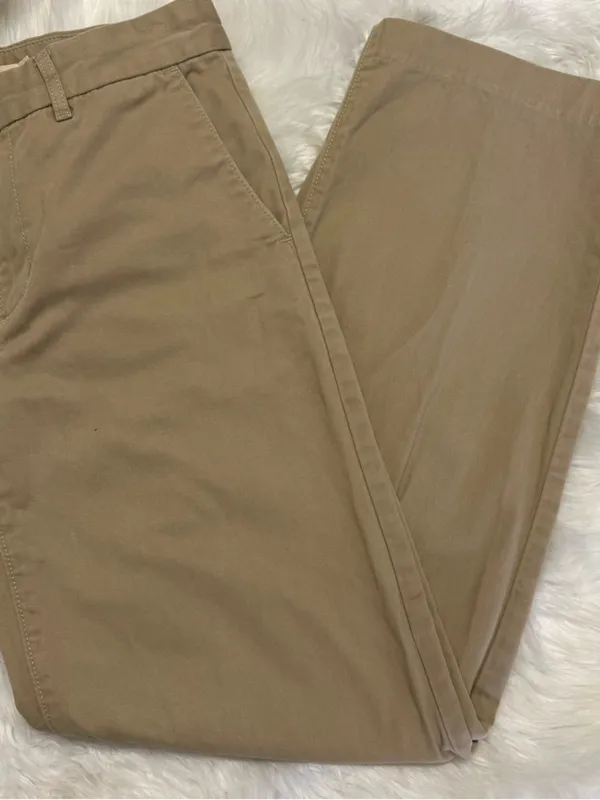 Levi’s Baggy Trousers Tan Size 25 / 0 Wide Leg High Rise Cotton Pants - Image 5