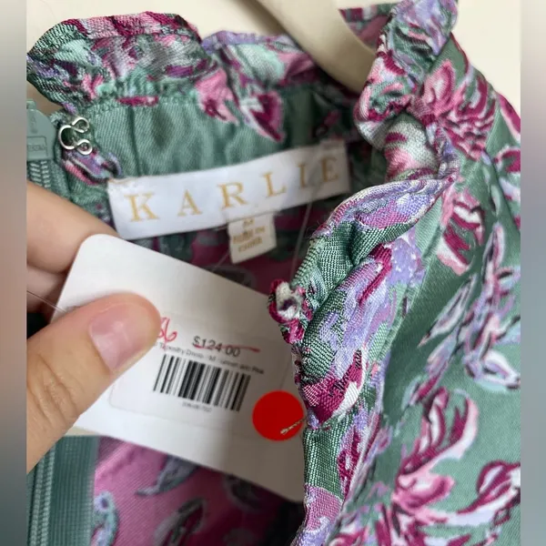 Karlie Floral Tapestry Mini Dress - Image 5