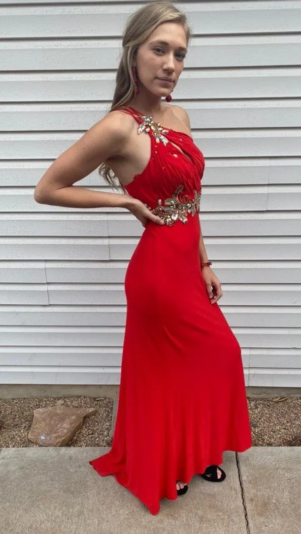 Boutique Formal Floor length Sparkly Dress - Image 8
