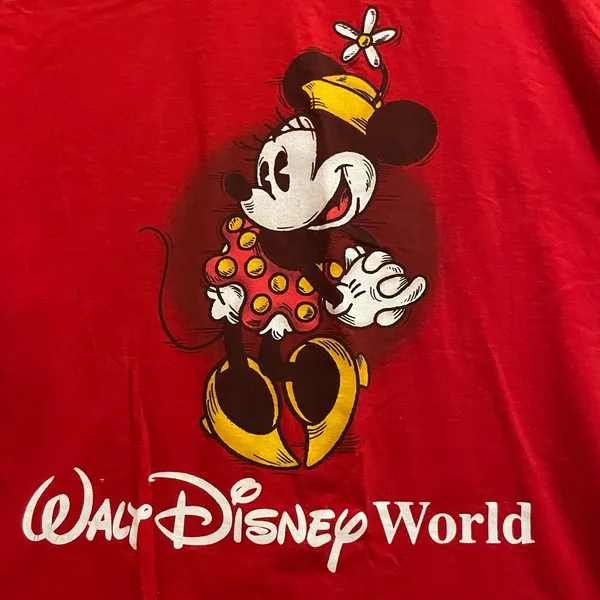 Walt Disney World Minnie Mouse Graphic T-Shirt Size Medium A2 - Image 4