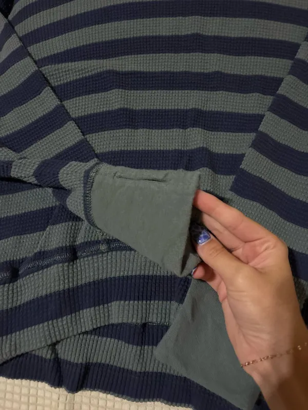 Aerie OFFLINE by Waffle Knit Long Sleeve - Image 2