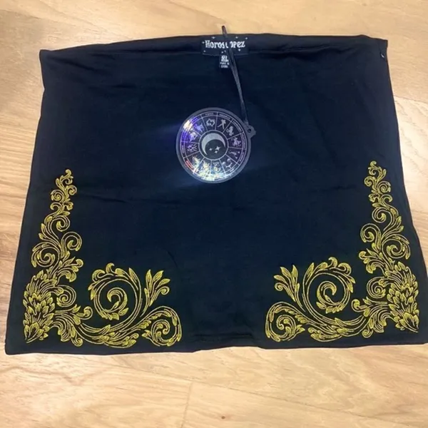 HOROSCOPEZ Bold Beauty Underbust Corset Top & Embroidered Mini Skirt Set - Image 2