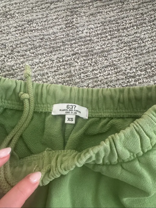 Women Green Jogger Sweatpants - Image 3