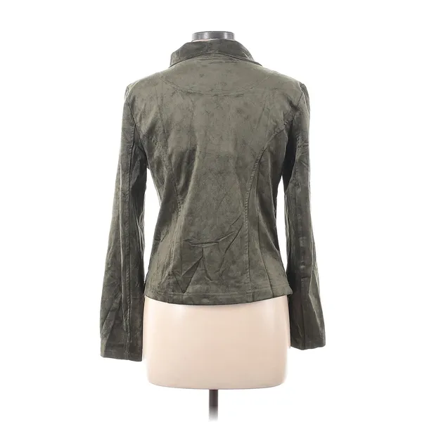 Lulus Wild at Heart Olive Green Vegan Suede Moto Jacket S NWT - Image 5
