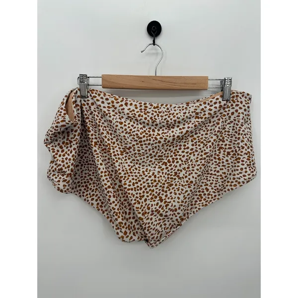 J. Crew Factory Womens Cheetah Printed high-waisted bikini‎ bottom Size 3X Swim - Image 2