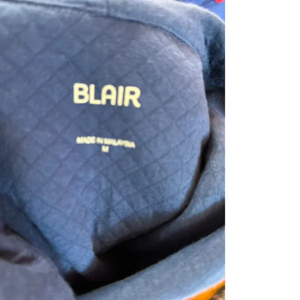 Blair Royal Blue Sleeveless Button-Front Vest Elegant Workwear Top Size‎ M - Image 4