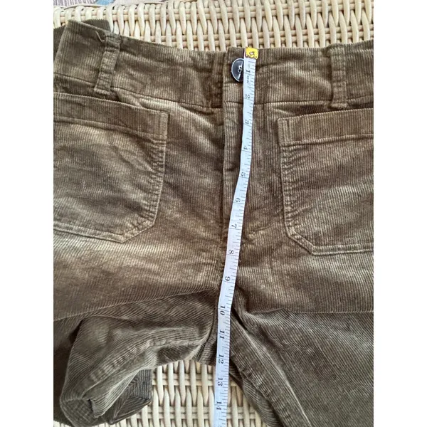 Maeve Anthropologie The Colette Corduroy Wide Leg Crop Pants Size 25 boho‎ - Image 8