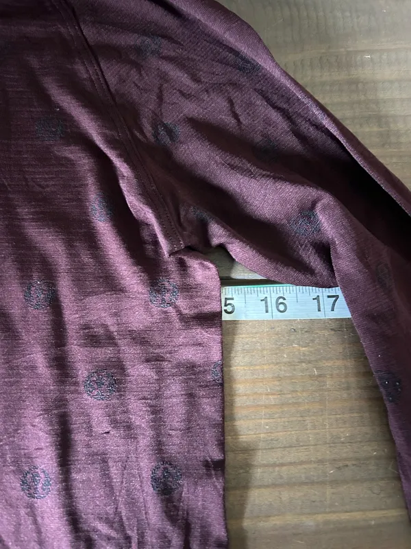Lululemon Women Swiftly Tech Long Sleeve Shirt 2.0 Yogo Pop Cassis/Black Size 4 - Image 6