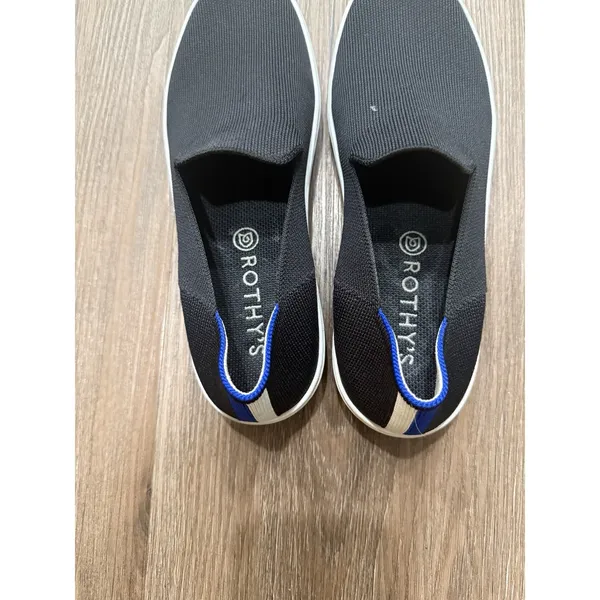 Rothys The Original Slip On Sneaker Black Women's Size 9 Comfort‎ Shoes Casual - Image 5