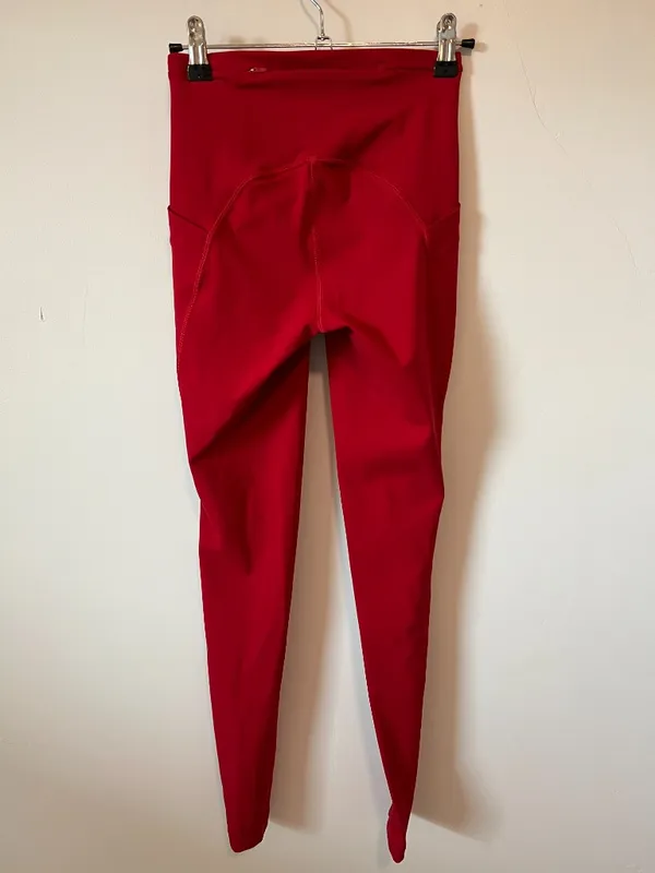 Lululemon Red Leggings 28" - Image 3