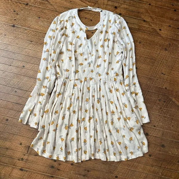 Revolve Free People Teagan floral boho fit & flare dress - Image 3
