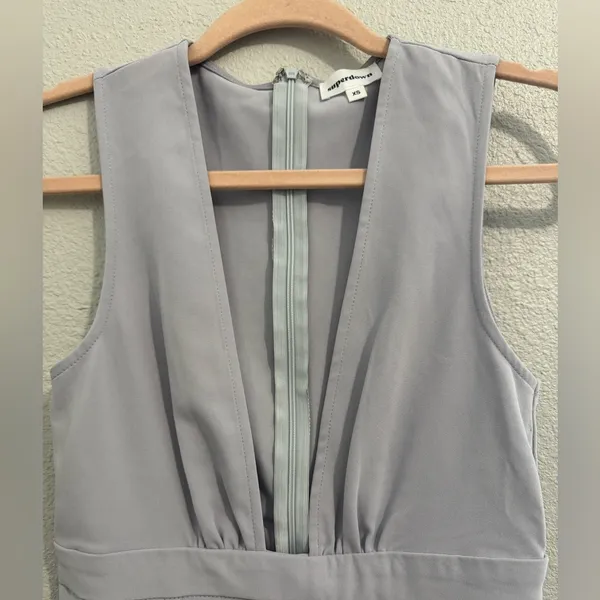 Revolve Rayhana‎ High Slit Dress in Lavender Superdown Size XS - Image 6