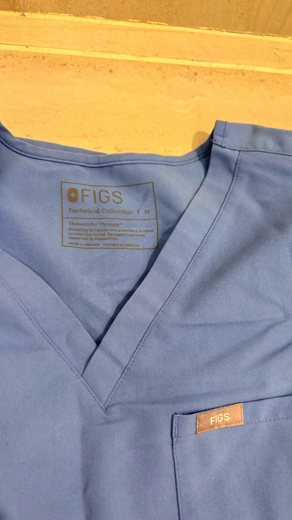 FIGS Scrubs Set Blue - Image 3