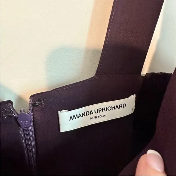 Amanda uprichard‎ primrose dress Elegant Purple Sleeveless Dress - Image 5