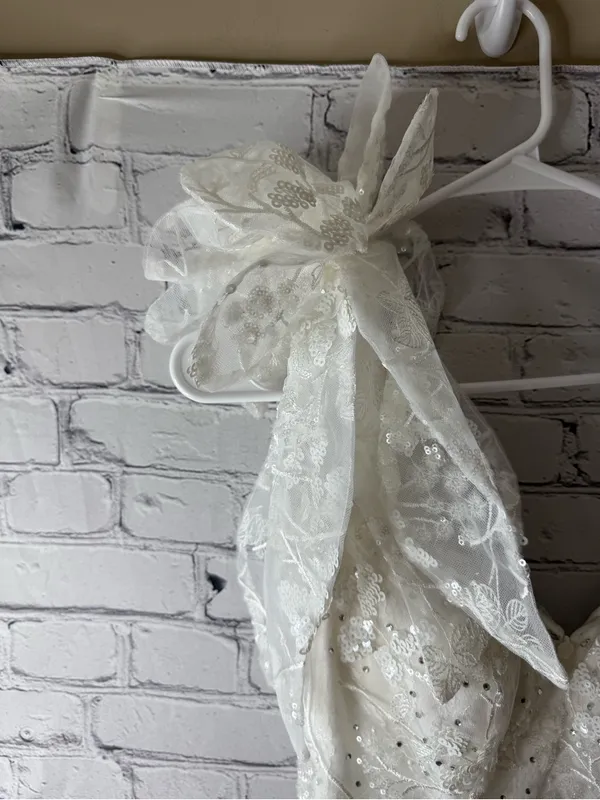 NWT Mac Duggal white lace - Image 7