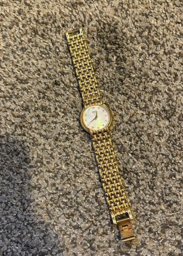 ESQ Gold Quartz Watch - Image 6