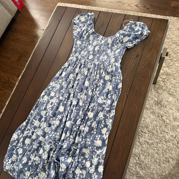 Ultra Flirt Floral Maxi Dress Size L | Flowy Boho Summer Dress - Image 10
