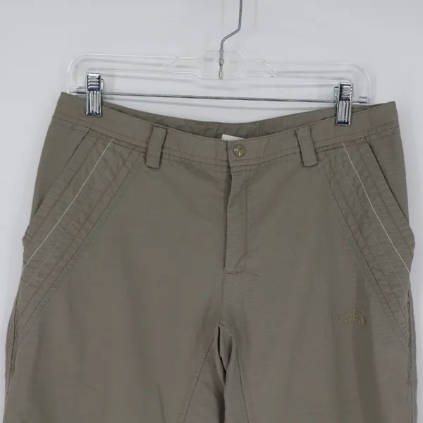 The‎ North Face Women's Nylon Hiking Pant Size 10 Tan Outdoor Camping Gorpcore - Image 4