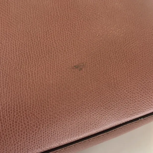 Michael Kors Dusty Rose Gold accents Leather Satchel Crossbody Bag - Image 7