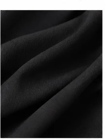 Zara Collection Women’s Small Black Asymmetrical Midi Slip Dress - Image 6