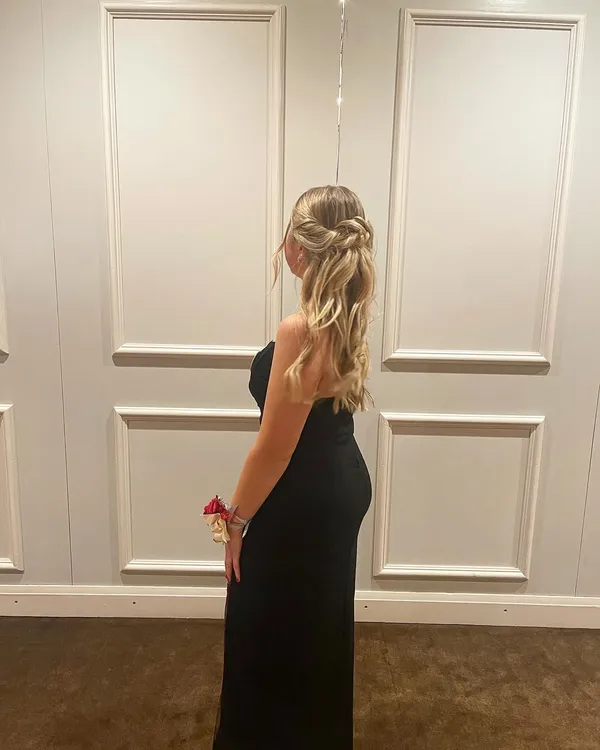 Windsor Strapless Black Maxi Dress - Image 2