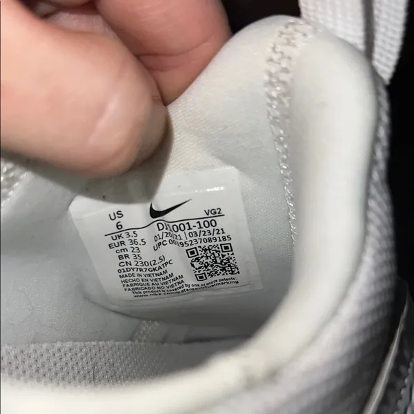 Nike White Slip-On Sneakers - Image 8