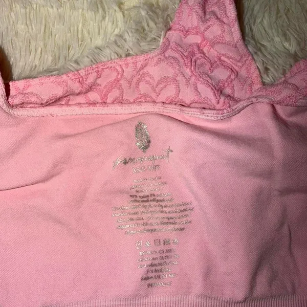Free People Movement Heart Throb Powder Pink Size XS/S Top - Image 5