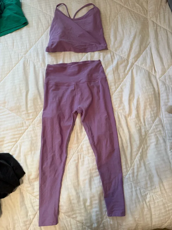 Lavender Beyond Yoga  Leggings - Image 5