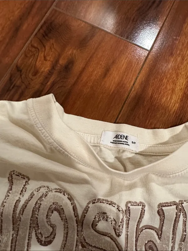 Ardene Cream Joshua Tree Sunset Graphic Tee - Image 2