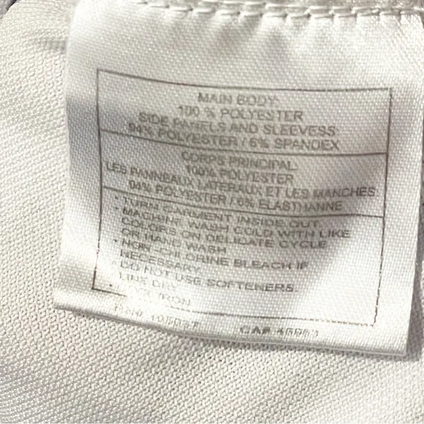 Ariat Size 34 Light Blue Snap Button Front‎ Wrinkle Resistant Cinched Waist Top - Image 4